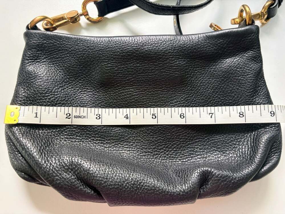 Marc by Marc Jacobs Standard Supply Workwear Black Leather Crossbody Bag - Picture 4 of 9